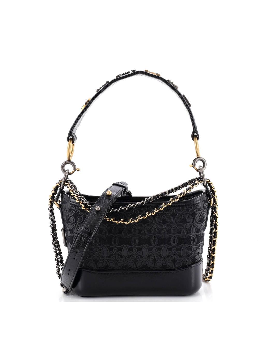 Chanel Gabrielle Hobo With Logo Handle #277208C41B